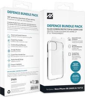 Actual product image Zagg IF Defense Bundle - Schutzhülle und Glas für das iPhone (Apple iPhone 13, Apple iPhone 14, Apple iPhone 16 Pro, Apple iPhone 16 Pro Max, Apple iPhone 16e)