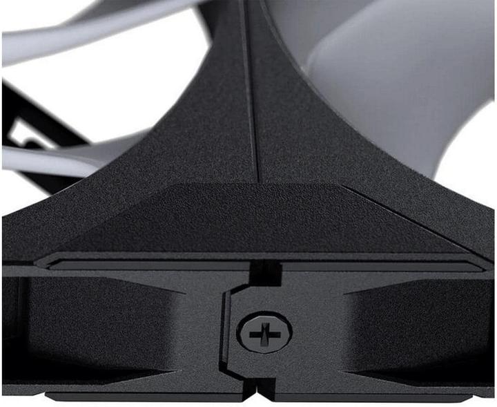 Actual product image Phanteks M25 Gen2 PWM Reverse Airflow D-RGB fan - 120mm, black (120 mm, 1x)