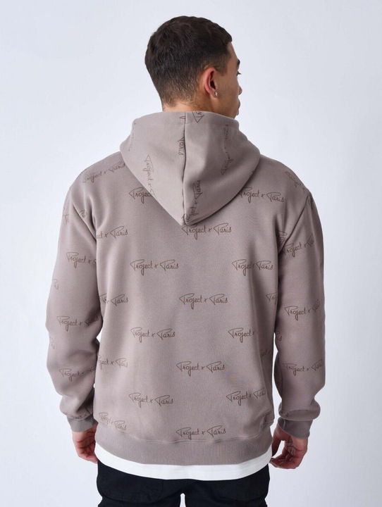 Immagine prodotto Project X Paris felpa con cappuccio stampata signature all over (XL)