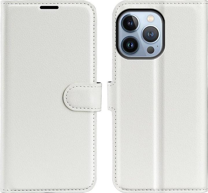 Actual product image Cover-Discount iPhone 14 Pro - Leather Case Cover white (Apple iPhone 14 Pro)