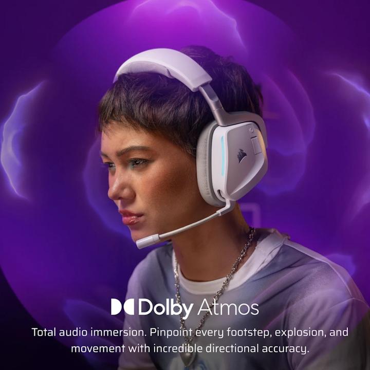 Produktbild Corsair VOID V2 - White - Wireless Headset - Sony PlayStation 5 (Kabellos)