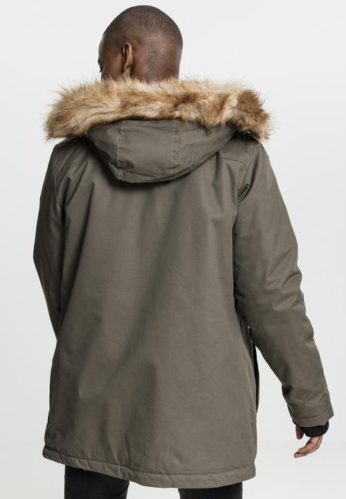 Produktbild Urban Classics Heavy Cotton Imitation Fur Parka (L)