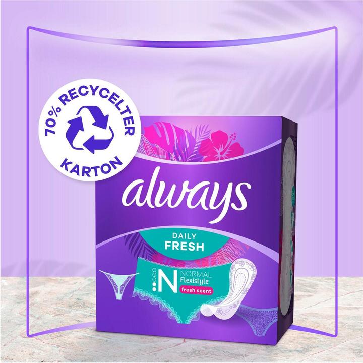 Produktbild Always Daily Fresh Normal Flexistyle (72 x)