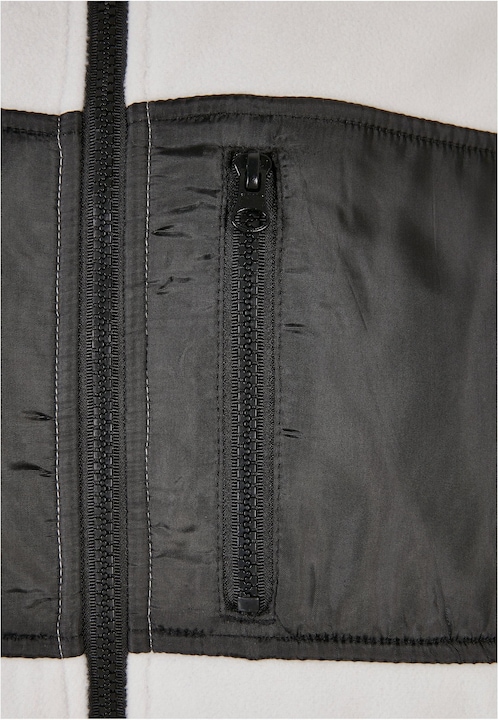 Actual product image Urban Classics Patched Micro Fleece Jacket - 19435 (XL)