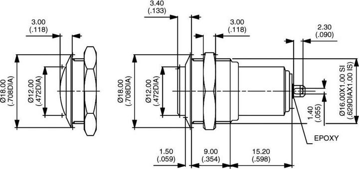 Produktbild APEM Druckschalter ø16mm