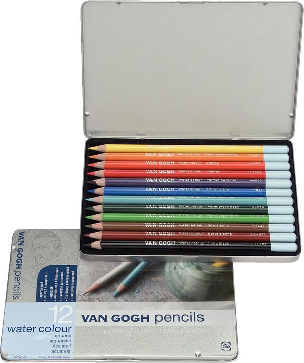 Produktbild Van Gogh Aquarellfarbstifte Starter-Set 12 Stück (12x)