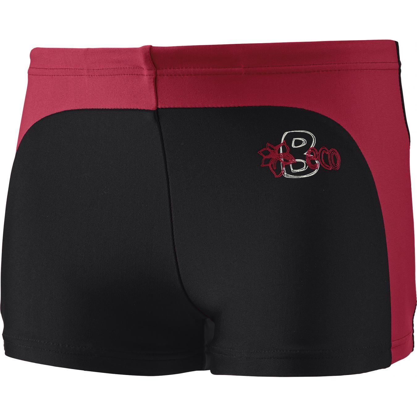 Beco, Jungen, Badehose, Beermann GmbH Badehose Jungen Standard rot/schwarz 98, Rot, (98)