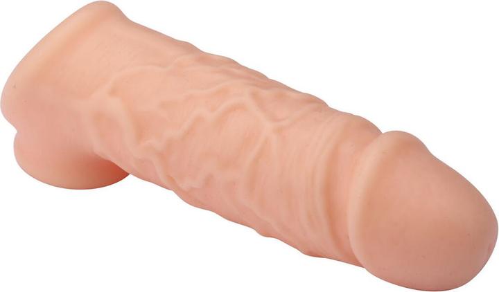 Productafbeelding RealStuff 21689 Verlenger Met Balband 5,5 Prolunga Fallica Per Il Pene In Siliconen Kleur Carne 14