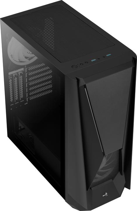 Actual product image AeroCool Visor PC Acrylonitrile Butadiene Styrene (ABS) (ATX, Micro-ITX, Mini-ATX, Mini-ITX)