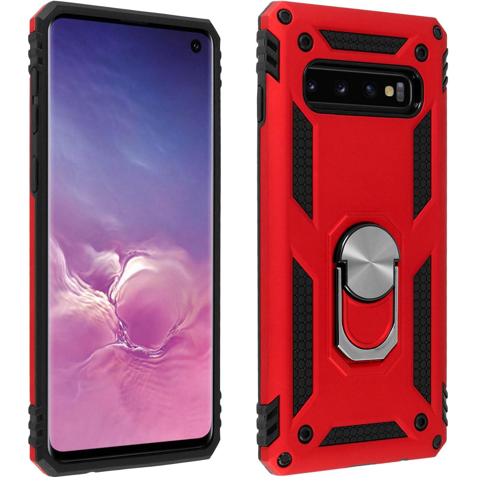 Avizar Kosto Series (Samsung Galaxy S10), Smartphone Hülle, Rot