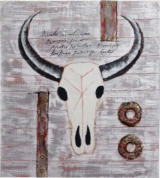 Produktbild MCW Wandbild Stier-2 (100 x 90 x 3. 5 cm)