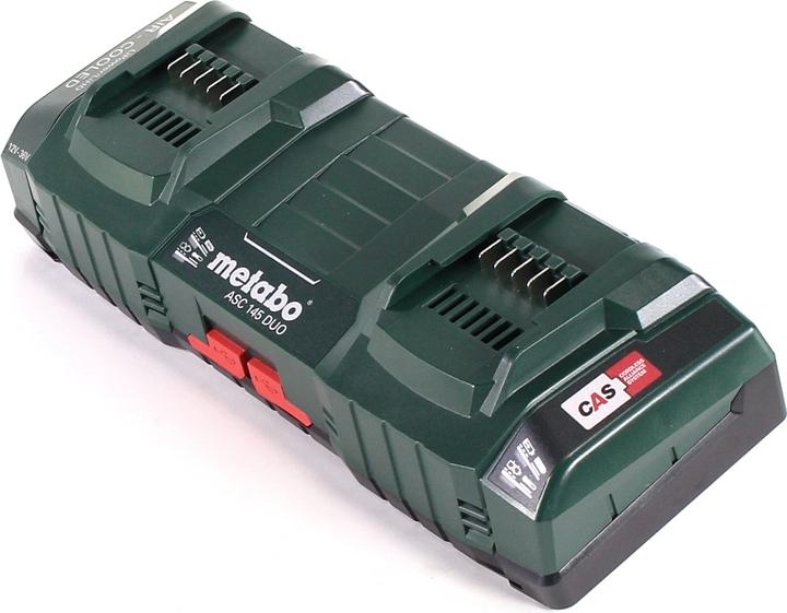 Produktbild Metabo Doppel-Schnellladegerät ASC 145 DUO Air Cooled (18 V)