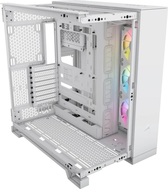 Immagine prodotto Corsair Case iCUE 6500X RGB Midi TG bianco (Mini-ITX, mATX, ATX)