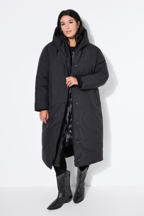 Produktbild Studio Untold Steppmantel, oversized, Kapuze, 2-Wege-Zipper