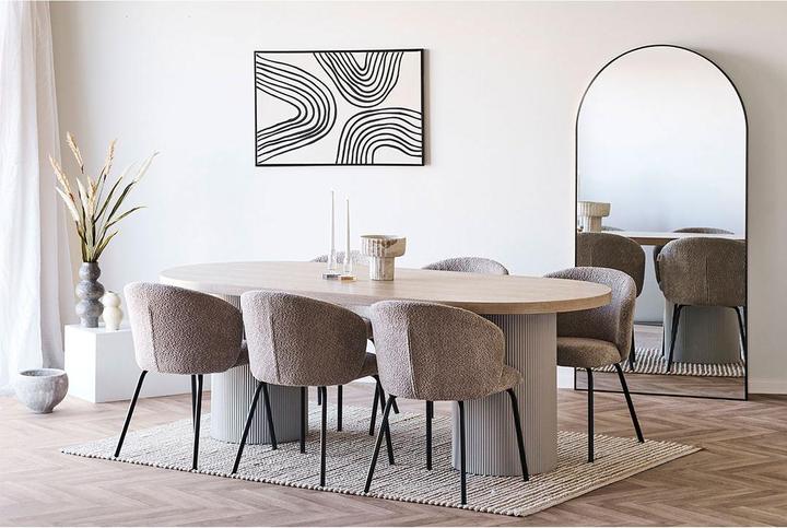 Actual product image House Nordic Solva Dining Table (100 x 220 x 75 cm)