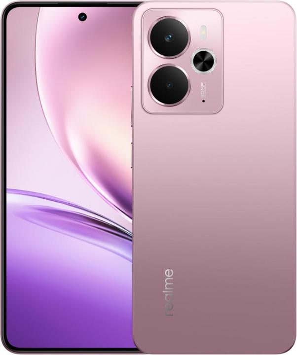 Actual product image realme 14 5G Dual Sim 12GB RAM 256GB - Warrior Pink (262.14 GB, Warrior Pink, 6.65", Dual SIM, 50 Mpx, 5G)