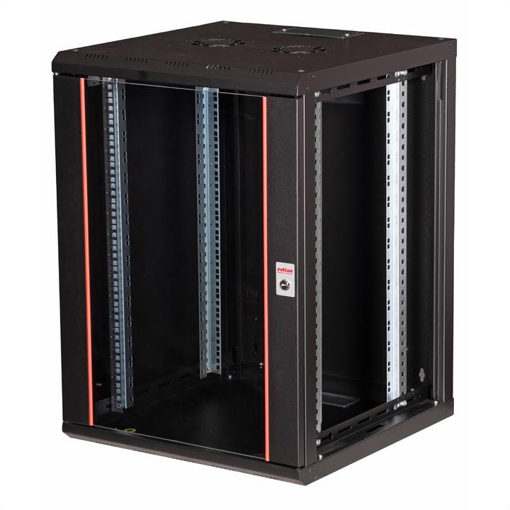 Actual product image Roline 19-inch wall-mounted housing Pro 16 U (16 RU, 19 inch rack)
