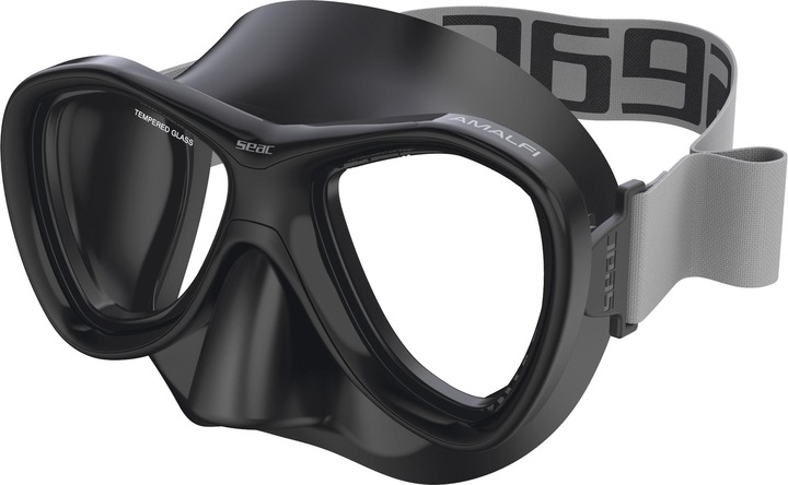 Actual product image Seac Mask Amalfi S/Bl Black