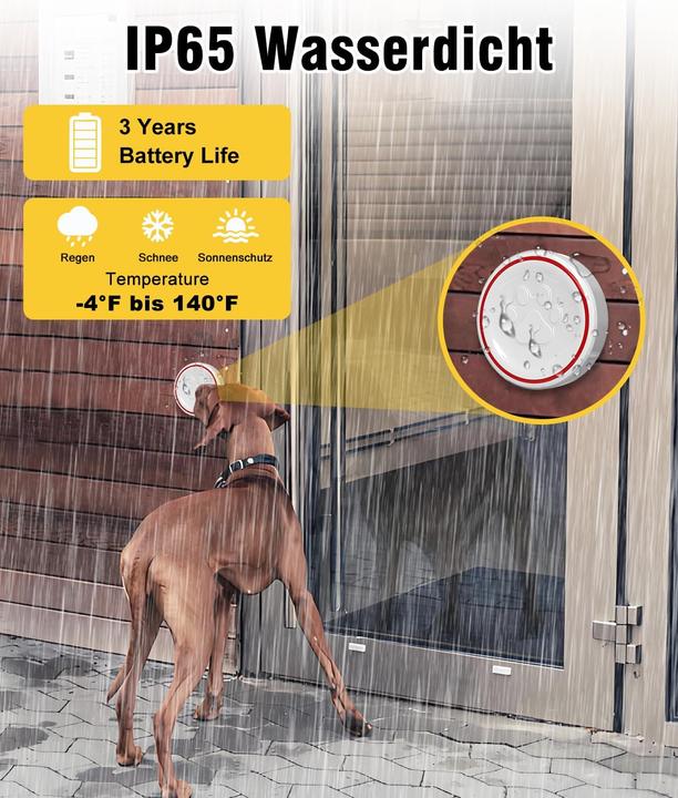 Actual product image ChunHee Katzen- und Hundeklingel (Wireless)