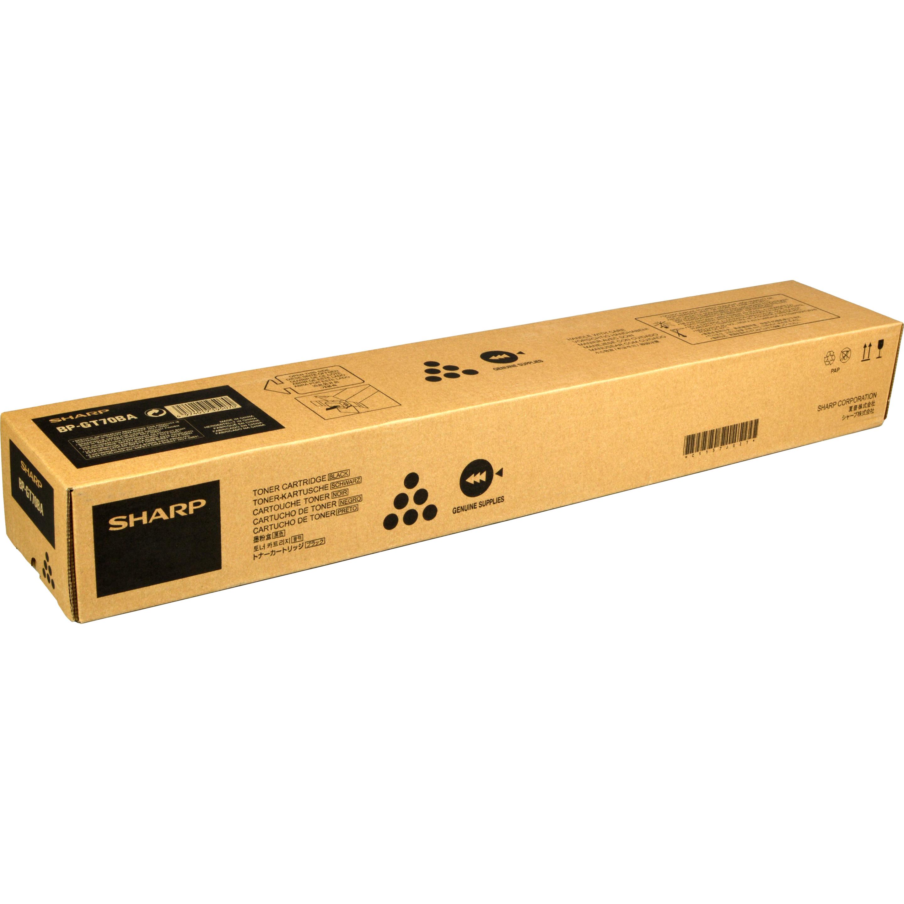 Thumbnail - Sharp, Toner, Toner schwarz BPGT70BA (BK)