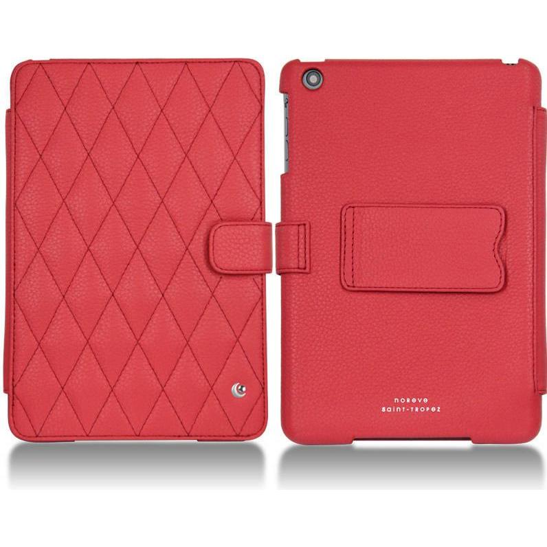 Noreve Lederschutzhülle Wallet (iPad mini), Tablet Hülle, Rot