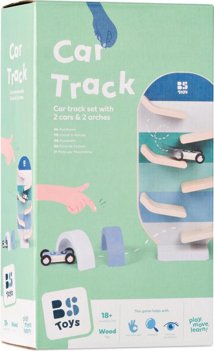 Immagine prodotto BS Toys Steckenpferd aus Holz in Form eines Einhorns – 4 Stück.