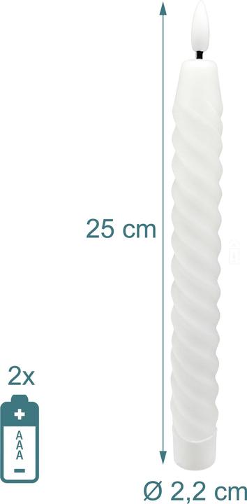 Productafbeelding Relaxdays 6x LED-Stabkerzen (6x)