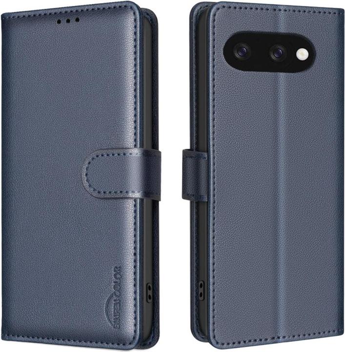 Binfen Color Google Pixel 9a - BINFEN Leder Etui Hülle mit RFID Blocker (Google Pixel 9a)