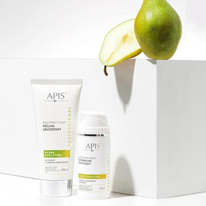 Produktbild Apis Natural Cosmetics APIS Hydro Evolution Moisturizing Ultra-Light Cream ultralekki krem nawilżający z gruszką i rabarbar (100 ml)