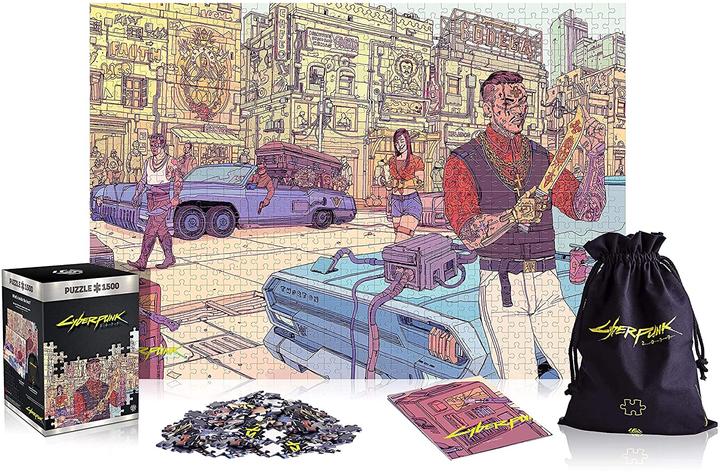 Actual product image THQ Cyberpunk 2077: Valentino's puzzles 1500 pcs (1500 pieces)