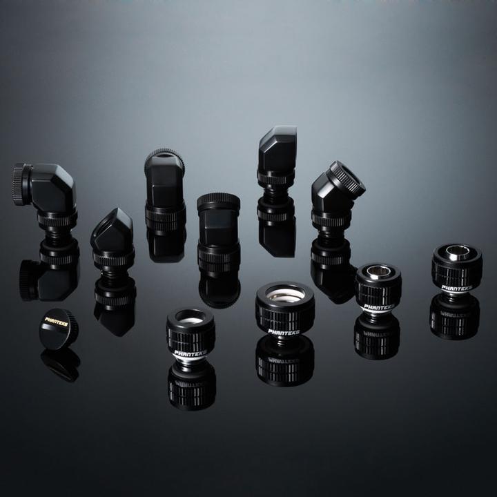 Actual product image Phanteks Glacier connection straight G1/4 inch male to 13/10mm