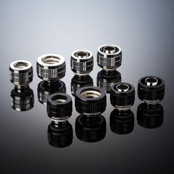 Actual product image Phanteks Glacier connection straight G1/4 inch male to 16mm male hardtube