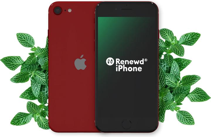 Produktbild Renewd iPhone SE 2022 (128 GB, Rot, 4.70", 12 Mpx, A / Wie neu)