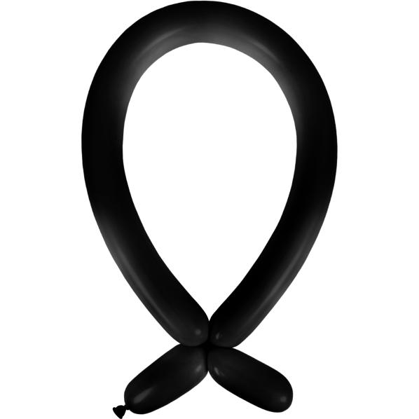 Amscan Ballon de modelage E260 - Noir