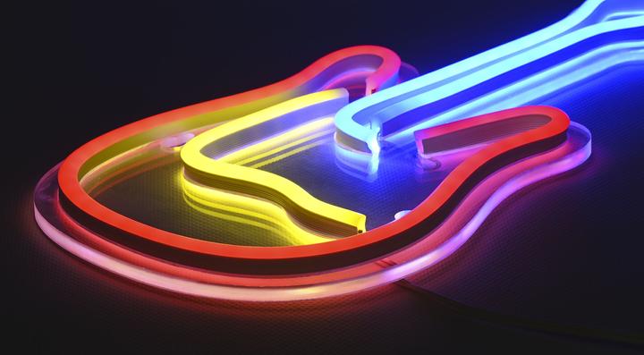 Produktbild Actis Neon LED ACS-NEON GITARRE (25 lm)