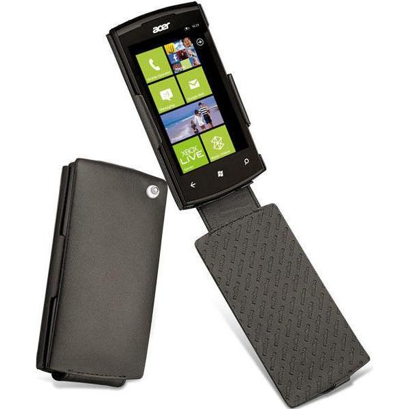 Noreve Lederschutzhülle, MP3 Tasche + Hülle, Schwarz