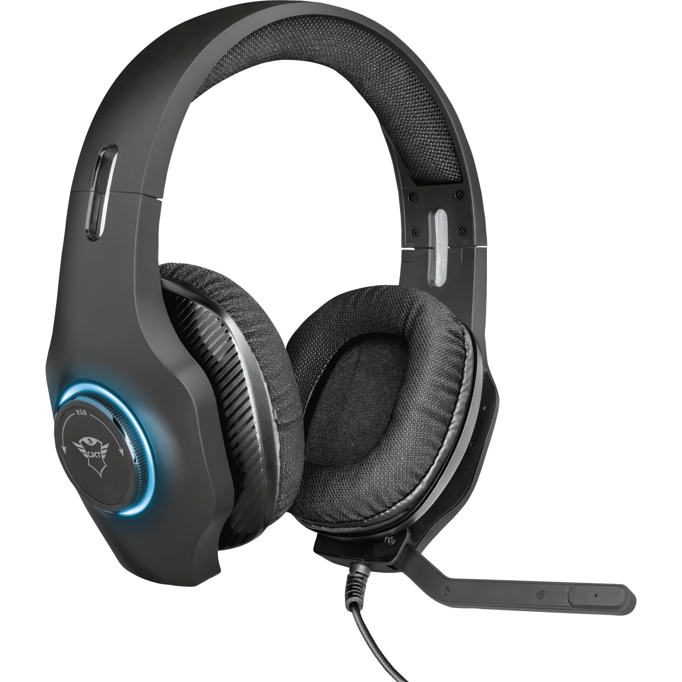 Trust GXT 455 Torus (Kabelgebunden), Gaming Headset, Schwarz