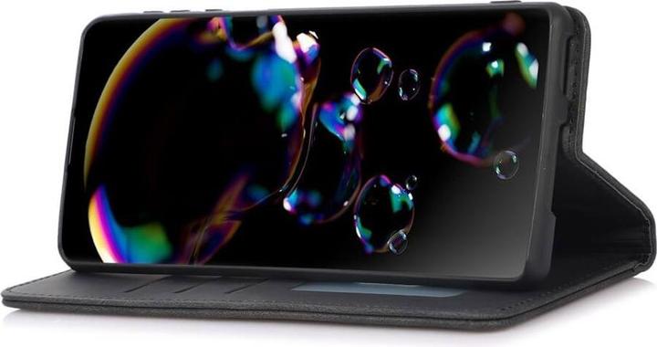 Actual product image Cover-Discount Leather-look mobile phone case with flip function (Samsung Galaxy S26 Ultra)