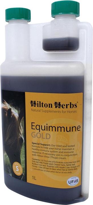 Actual product image Hilton Herbs Liquid Equimmune Gold