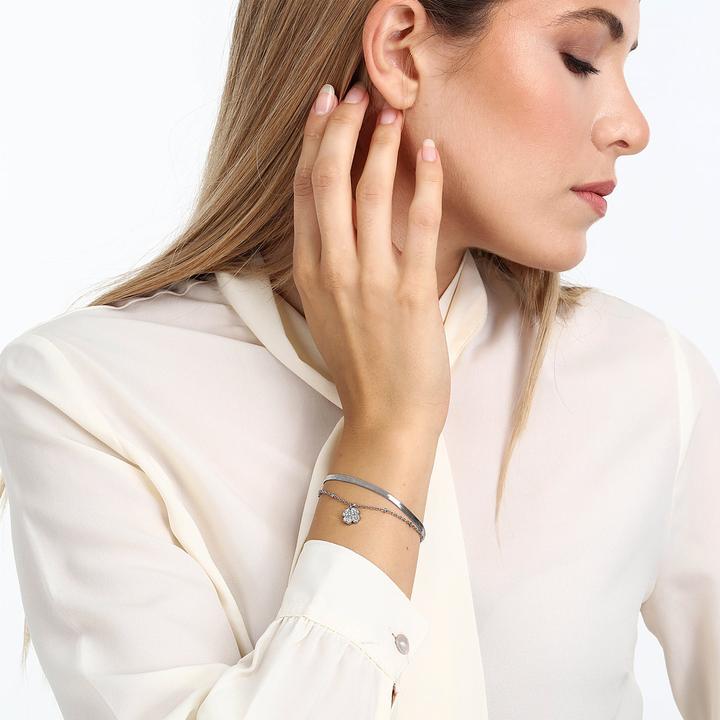 Immagine prodotto La Petite Story Bracciale Trifoglio dell'Amicizia (19 cm, Acciaio inossidabile)