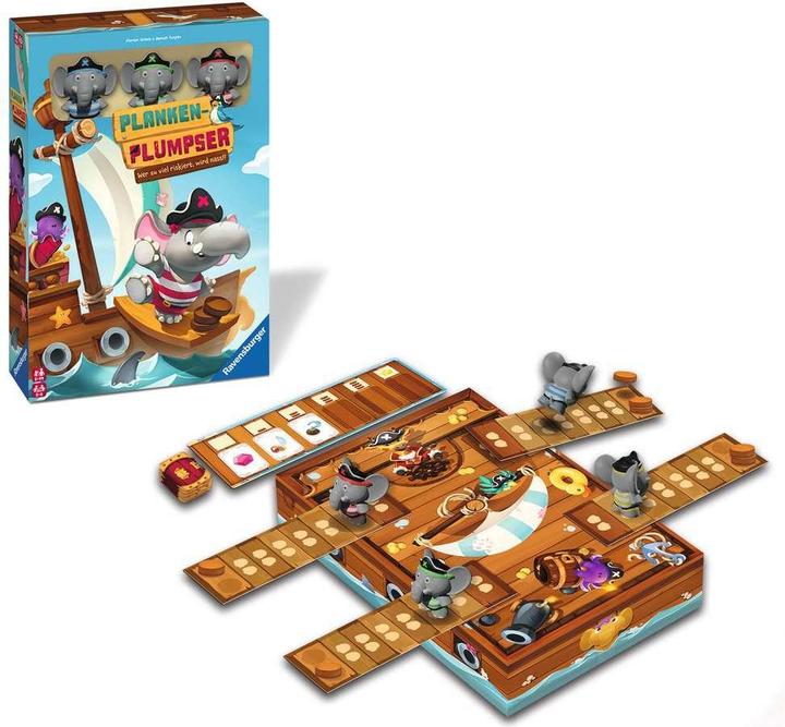 Produktbild Ravensburger Planken-Plumpser (Deutsch, 2 - 4 Spieler)