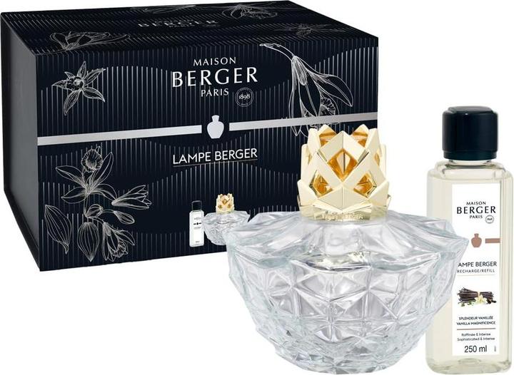 Actual product image Maison Berger Fragrance lamp set Splendeur Vanillée 250 ml, transparent (250 ml)