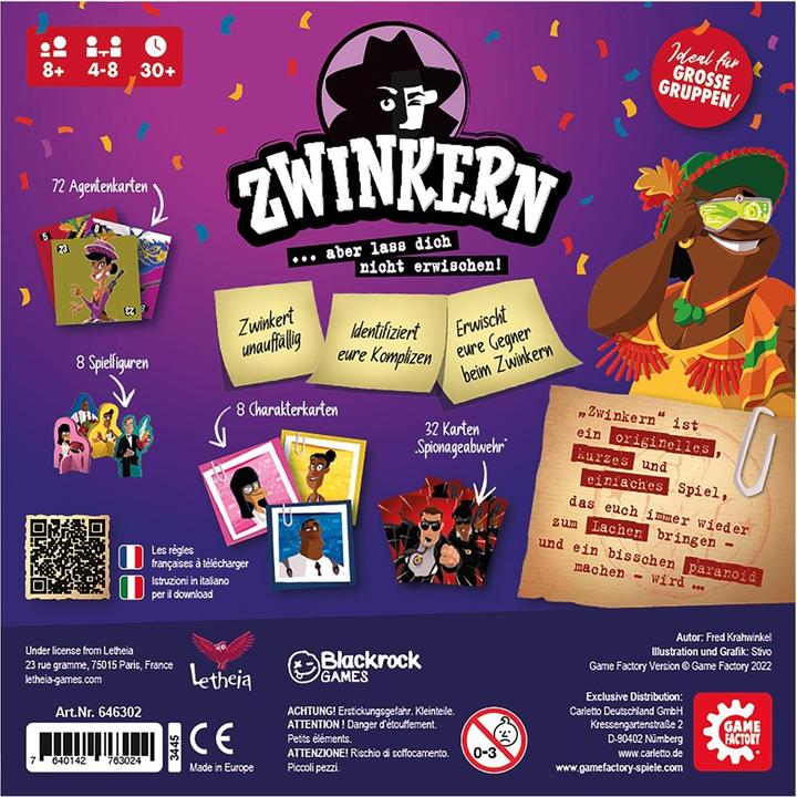 Actual product image Game Factory Wink (German)
