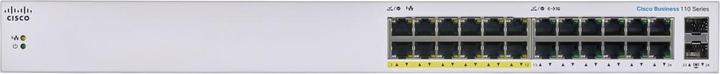 Actual product image Cisco PoE Switch CBS110-24PP-EU 24 Port (24 ports)