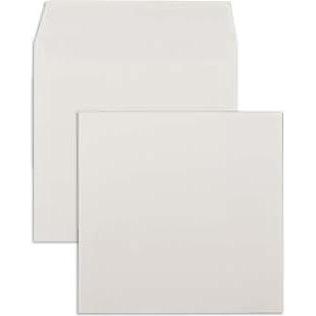Blanke, Briefumschlag, Briefumschläge Biotop3 170x170mm 120g/qm gummiert VE=100 Stück creme (100 x)