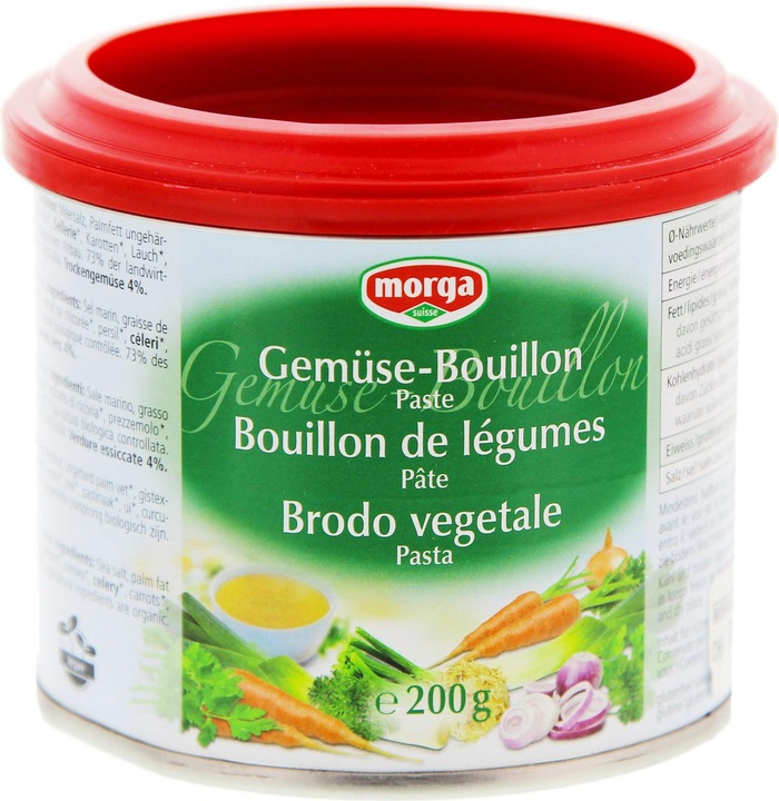 Image du produit Morga Pâte à bouillon de légumes