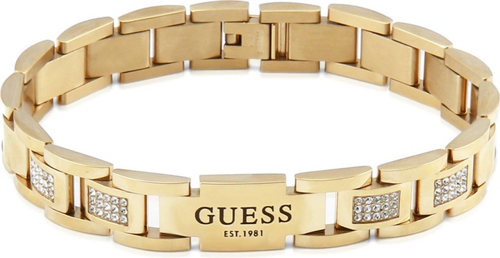 Guess FRONTIERS Armband (21 cm, Edelstahl)