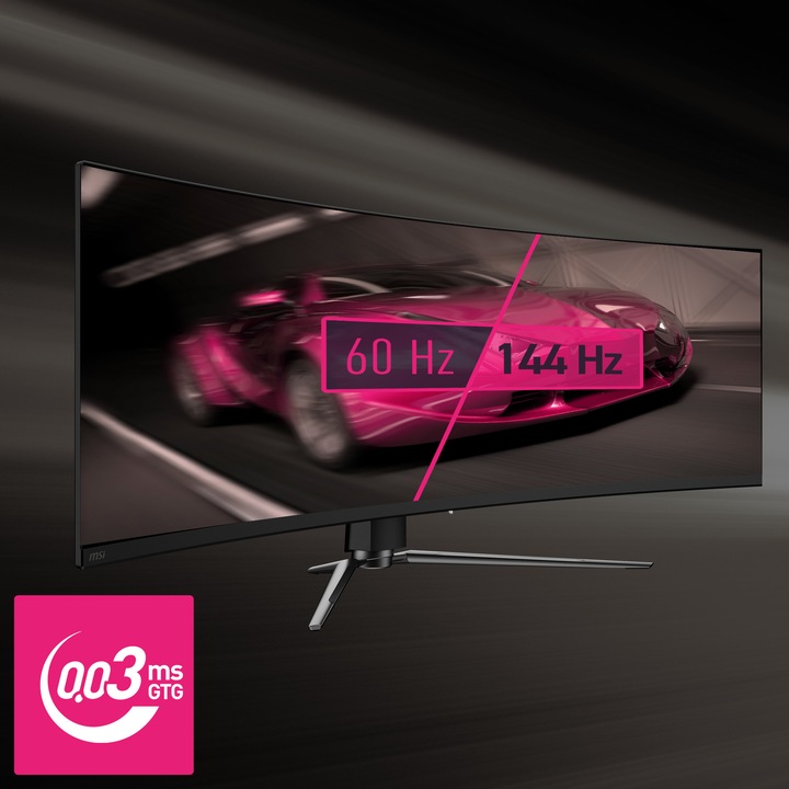 Actual product image MSI MPG 491CQPDE QD-OLED (5120 x 1440 pixels, 49")