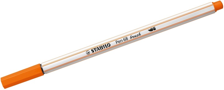 Actual product image STABILO Pen 68 brush Premium felt-tip pen (Red, Yellow, 1 x)