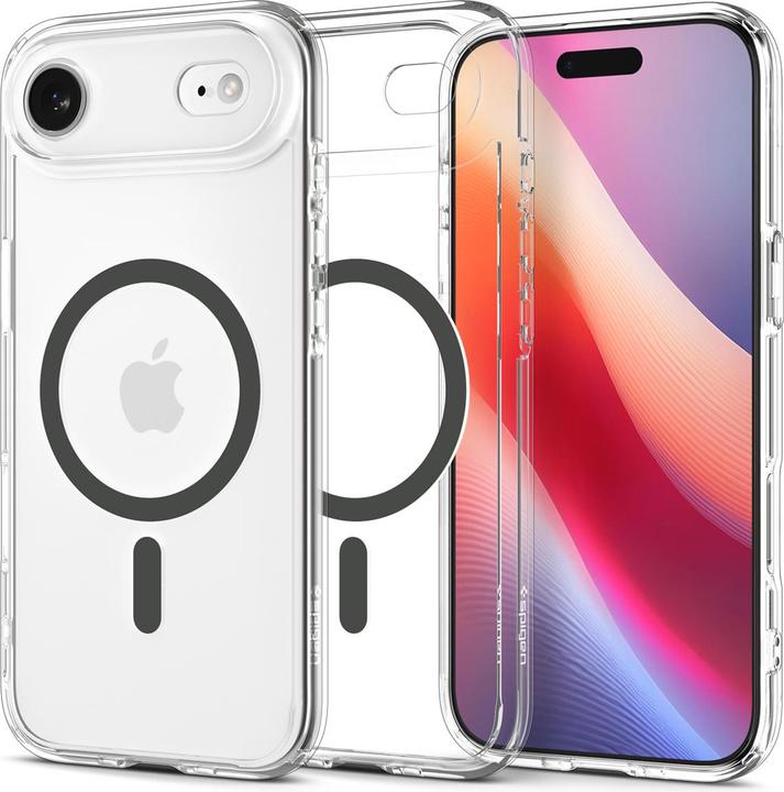 Actual product image Spigen - Ultra Hybrid MagSafe - iPhone 17 Air - Clear/Graphite (Apple iPhone 17 Pro)